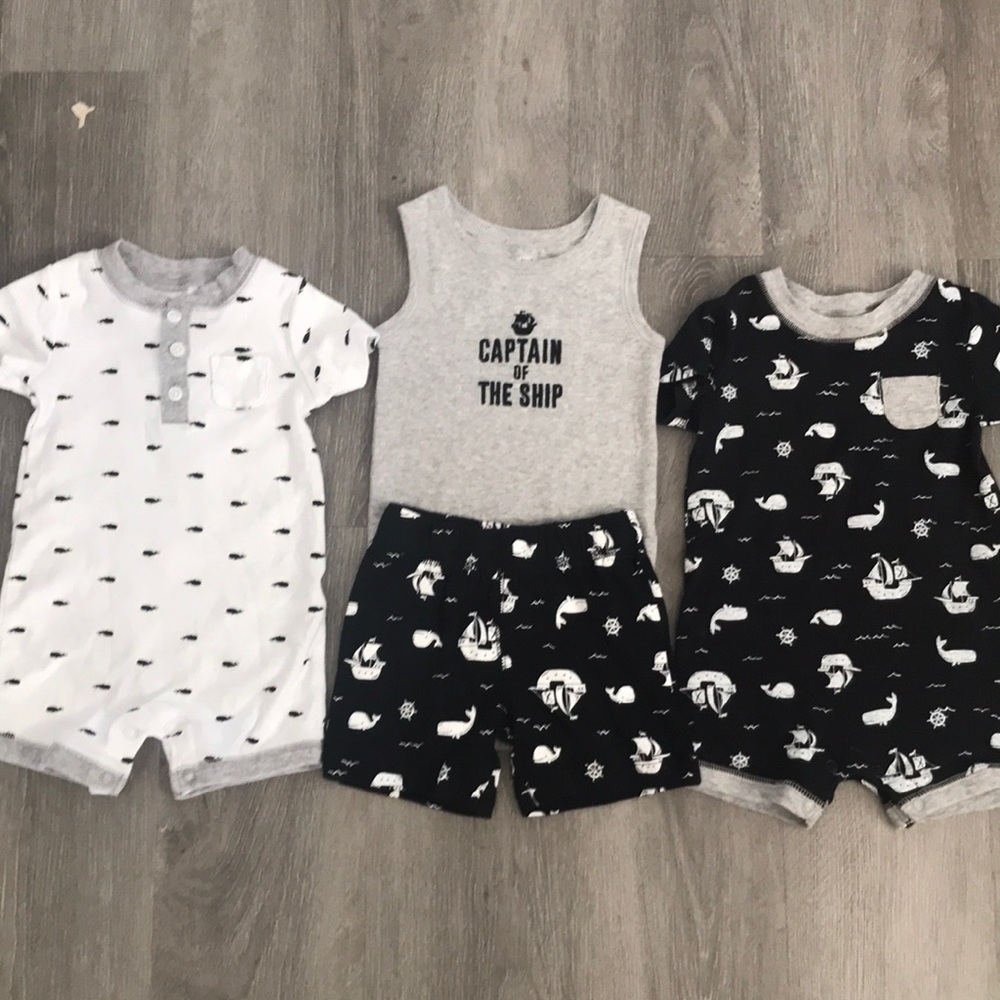 New Carter’s Nautical baby boy set 6M